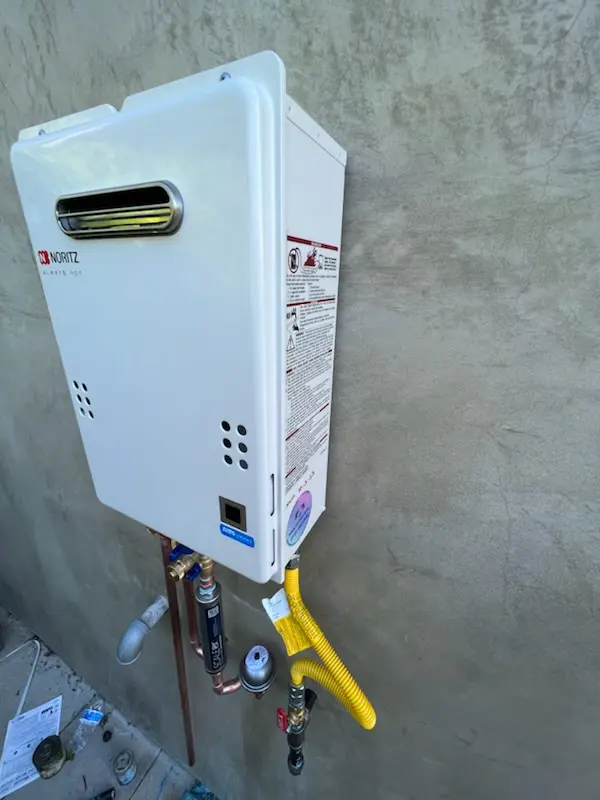 Tankless water heater installation for Northford homes